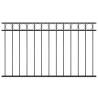 Fence Panel Steel 1.7x0.8 m Black Size 1.7 x 0.8 m Quantity in Package 1 