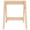 Stools 2 pcs - Rustic Solid Wood Pine | Hipomarket UK