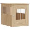 Stylish Dog Crate Furniture - Sonoma Oak | HipoMarket