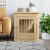 Stylish Dog Crate Furniture - Sonoma Oak | HipoMarket