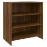 3 Piece Sideboard in Brown Oak - Stylish & Practical Storage