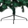 Artificial Half Pre-lit Christmas Tree with Ball Set - 210 cm