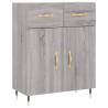 Highboard Grey Sonoma - Stylish Storage Solution | HipoMarket