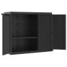 Outdoor Storage Cabinet Black 97x37x85 cm - Hipomarket