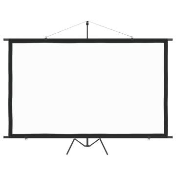 Projection Screen with Tripod 120" 16:9 - Durable & Portable