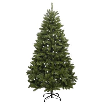 Artificial Hinged Christmas Tree 210 cm with 300 LEDs & Ball Set