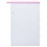 Children Drawing Study Desk - Tiltable Pink & White | HipoMarket