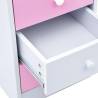 Children Drawing Study Desk - Tiltable Pink & White | HipoMarket