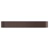 Garden Raised Bed Powder-coated Steel 507x100x68 cm Brown