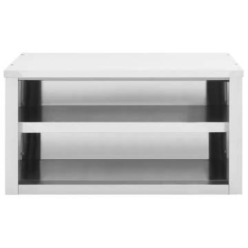 Stainless Steel Kitchen Wall Cabinet | 90x40x50 cm