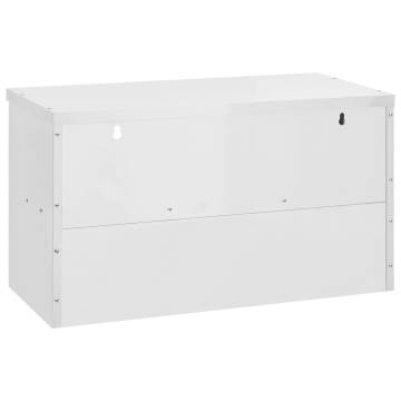 Stainless Steel Kitchen Wall Cabinet | 90x40x50 cm