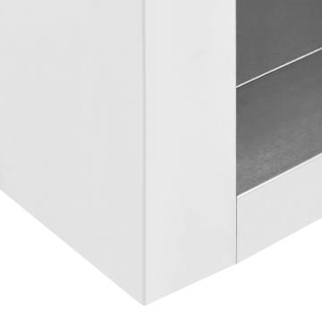 Stainless Steel Kitchen Wall Cabinet | 90x40x50 cm