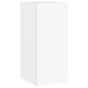 Stylish LED TV Wall Cabinet in White - 30.5x35x70 cm