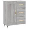 Highboard Grey Sonoma | Stylish Storage Solution - HipoMarket