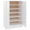 Shoe Cabinet High Gloss White | Stylish Storage Solution