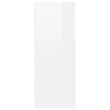 Shoe Cabinet High Gloss White | Stylish Storage Solution