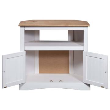 Console Table Mexican Pine Corona Range - White 80x43x78 cm