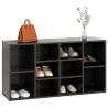 Shoe Bench Grey 103x30x54.5 cm - Stylish Storage Solution