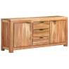 Solid Acacia Wood Sideboard - 175x40x75 cm | Hipo Market