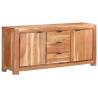 Solid Acacia Wood Sideboard - 175x40x75 cm | Hipo Market