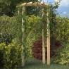 Sturdy Trellis Arch - Impregnated Solid Pine - 110x60x210 cm