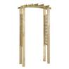 Sturdy Trellis Arch - Impregnated Solid Pine - 110x60x210 cm