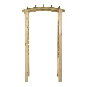 Sturdy Trellis Arch - Impregnated Solid Pine - 110x60x210 cm