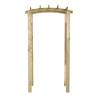 Sturdy Trellis Arch - Impregnated Solid Pine - 110x60x210 cm