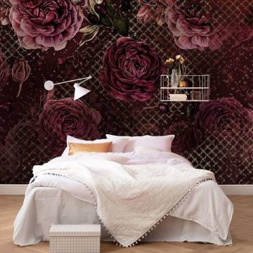 Komar Photo Mural Rouge Intense 350x280 cm - Hipomarket UK