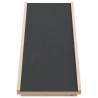 Dog Ramp Grey 100x40 cm Solid Wood Fir - HipoMarket