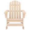 Garden Adirondack Rocking Chair - Solid Fir Wood | HipoMarket