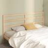 Bed Headboard 186x4x100 cm Solid Wood Pine Colour natural Size 186 x 100 cm Quantity in Package 1 