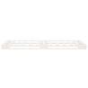 White Solid Pine Bed Frame 100x200 cm - Modern & Sturdy