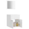 High Gloss White Bathroom Furniture Set | Modern & Stylish