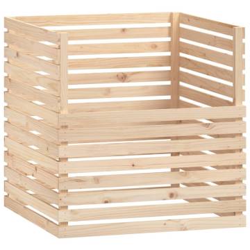 Composter 100x100x102 cm - Solid Wood Pine | HipoMarket