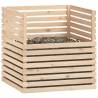 Composter 100x100x102 cm - Solid Wood Pine | HipoMarket