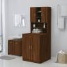 Washing Machine Cabinet Brown Oak 71x71.5x91.5 cm Colour brown oak Number of 1 