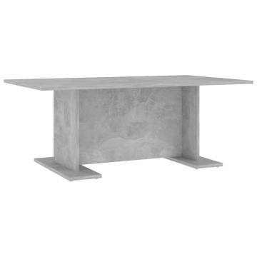 Modern Concrete Grey Coffee Table - 103.5x60x40 cm