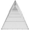 Rabbit Cage Grey 504.5x80.5 cm - Safe & Durable Design