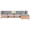 5 Piece Garden Sofa Set - Solid Wood Douglas Fir | HipoMarket