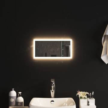 LED Bathroom Mirror 20x40 cm - Stylish & Waterproof