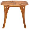 Garden Table 150x90 cm | Solid Acacia Wood - Hipomarket