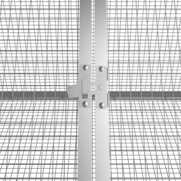 Rabbit Cage Anthracite - 403.5x80.5 cm Galvanised Steel