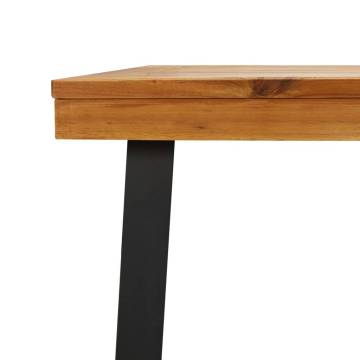 Garden Table 200x100x75 cm - Solid Wood Acacia | HipoMarket