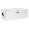 Storage Box Silver 90x47x33.5 cm Aluminium Colour silver Size 90 x 47 x 33.5 cm Quantity in Package 1 Amount 