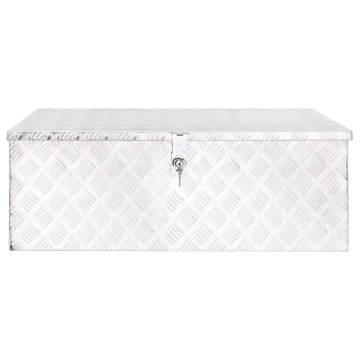 Aluminium Storage Box - 90x47x33.5 cm | HipoMarket UK