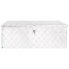 Aluminium Storage Box - 90x47x33.5 cm | HipoMarket UK