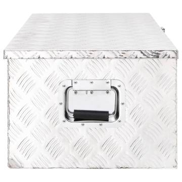 Aluminium Storage Box - 90x47x33.5 cm | HipoMarket UK