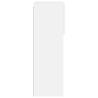 Stylish LED TV Cabinets - White, 2 pcs 40.5x30x90 cm