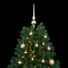 Artificial Hinged Christmas Tree 240 cm with 300 LEDs & Balls